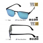 Work Eyewear Stainless Steel Snowflake 833 Screwless Light Polarized Sunglasses