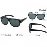 Original IDEAL 8975P Fit Over Overlap Polarized Sunglasses