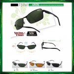 IDEAL 731M Spring Hinge Hard Coating Polarized Lens Sunglasses