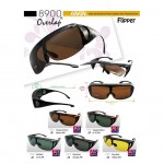 IDEAL 8900 FLIPPER FIT OVER OVERLAP POLARIZED SUNGLASSES