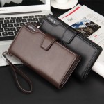 Baellerry S1063 23 Card Slots Men Women Long Wallet Leather Big Capacity