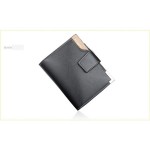 Baellerry Men Women Wallet Short Purse Leather D1282