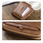 4GL Baellerry Men Women Wallet Short Purse Zipper Dompet D3124 Vertical