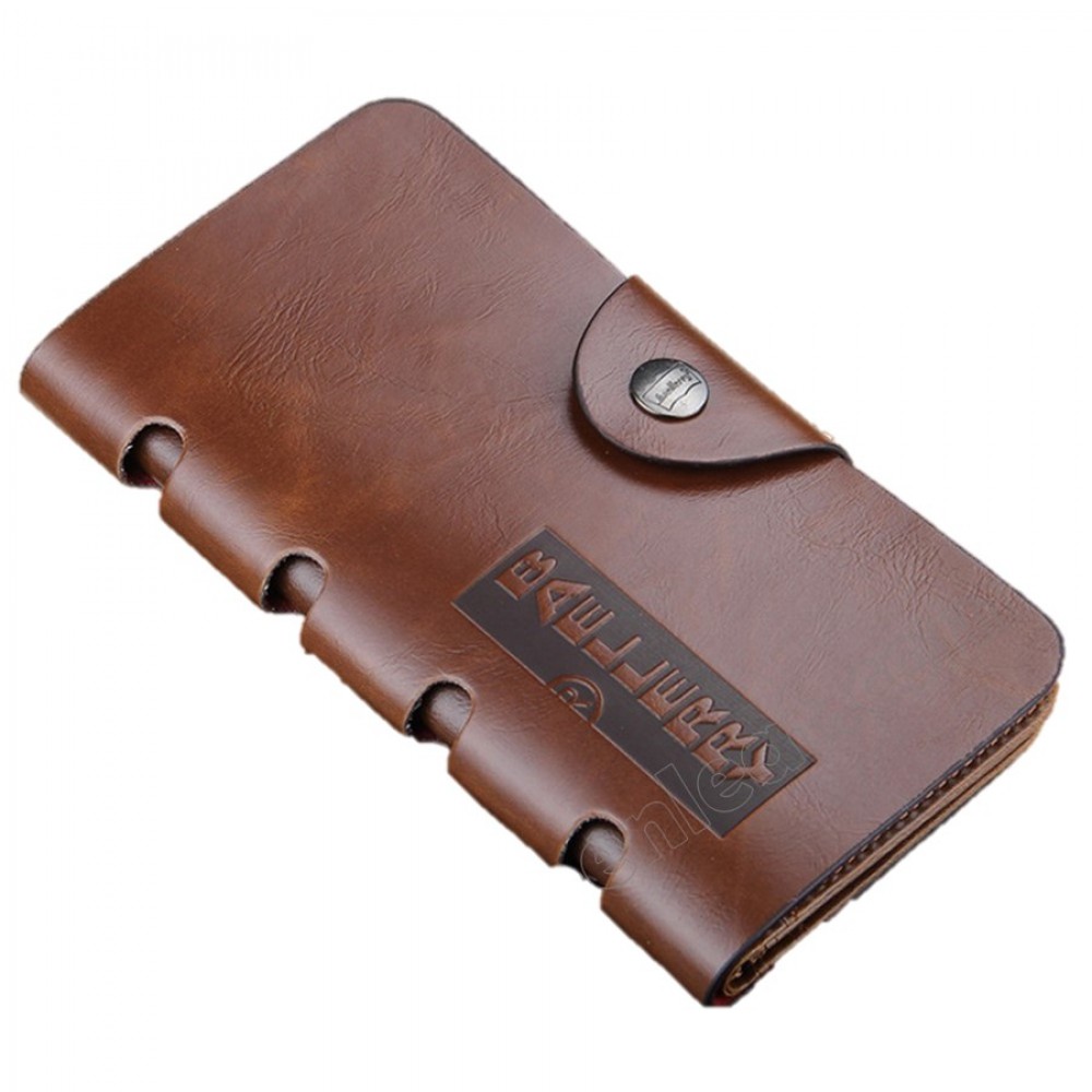 Baellerry Men Women Wallet Long Purse Leather COK40 Baellerry Men Women Wallet Long Purse Leather COK40
