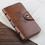 Baellerry Men Women Wallet Long Purse Leather COK40