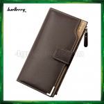 4GL Baellerry Men Women Wallet Long Purse Leather C1283