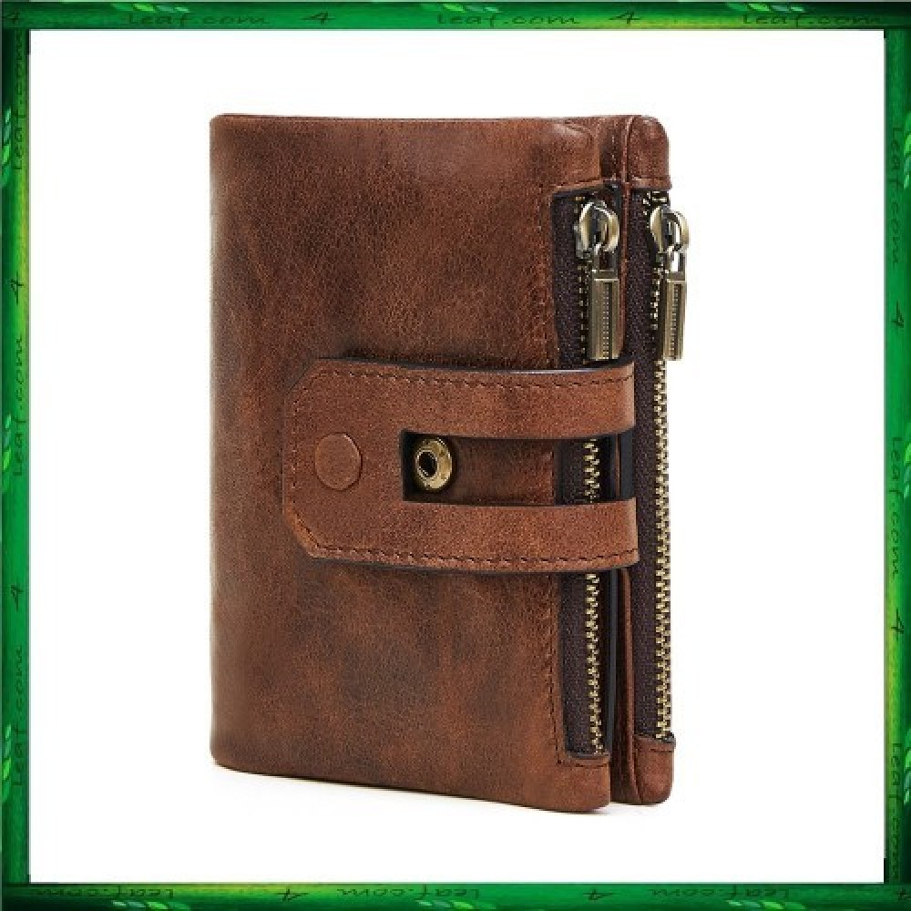 2059 Leather Coin Purse Short Wallet Men Women 2059 Leather Coin Purse Short Wallet Men Women