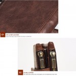 2059 Leather Coin Purse Short Wallet Men Women