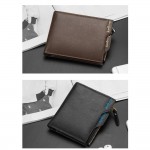 4GL BAELLERRY Men Women Short Wallet Purse D0888 Cross