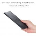 4GL BAELLERRY Men Women Long 0.5cm Slim Wallet Purse Dompet 3027