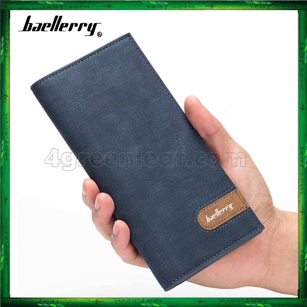 Baellerry 13856 Long Wallet Designer Purse Men Wallet Card Holder