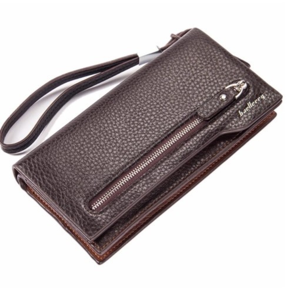 Baellerry Premium Leather Long Wallet Purse S1507