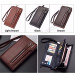 Baellerry Premium Leather Long Wallet Purse S1507
