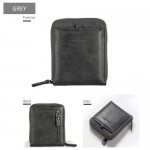 4GL Baellerry Men Women Wallet Short Purse Zipper Dompet D3124 Cross