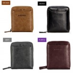 4GL Baellerry Men Women Wallet Short Purse Zipper Dompet D3124 Cross