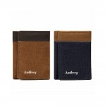 4GL BAELLERRY Men Canvas Wallet Wallet Card Holder Purse Dompet 3688