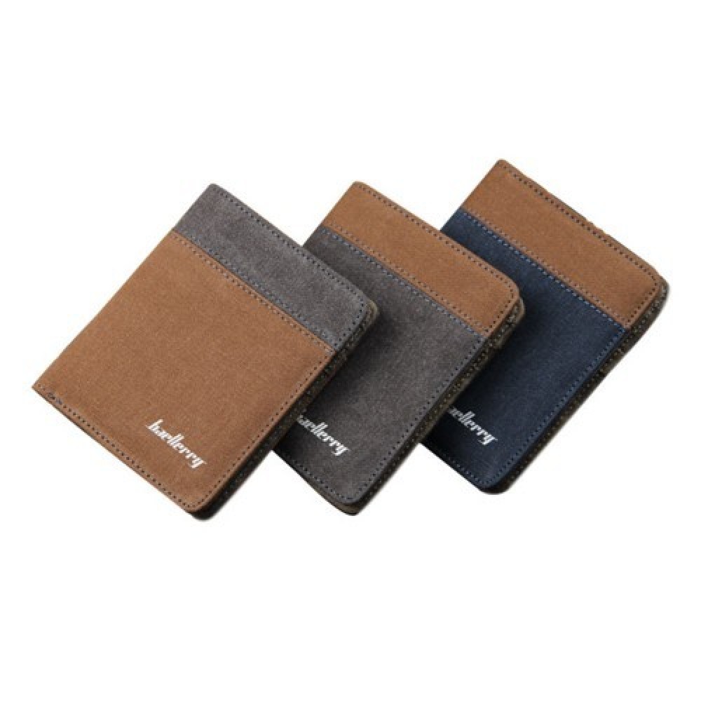 4GL BAELLERRY Canvas Men Wallet Purse D3388 Vertical 4GL BAELLERRY Canvas Men Wallet Purse D3388 Vertical