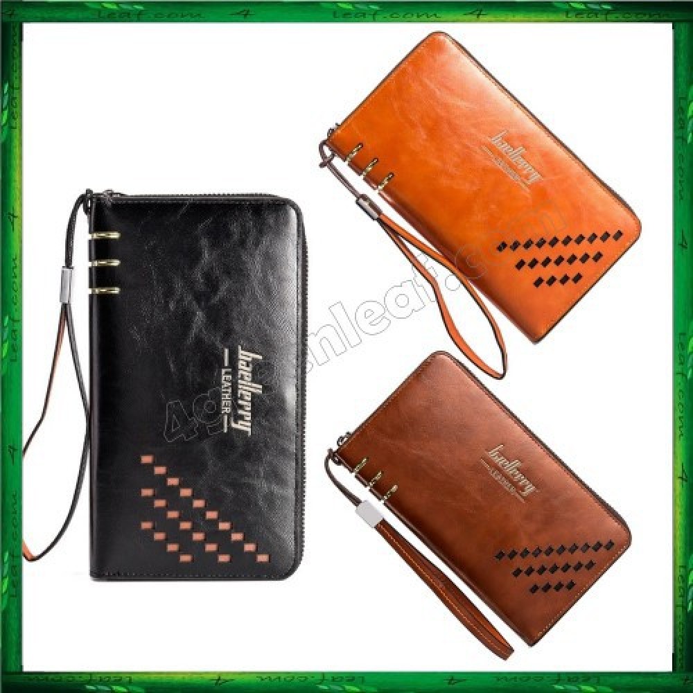 Baellerry Premium Leather long Wallet Purse SW009