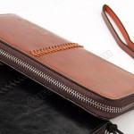 Baellerry Premium Leather long Wallet Purse SW008