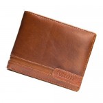 4GL BAELLERRY Leather Wallet Men Short Wallet Dompet 208-A04