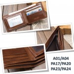 4GL BAELLERRY Leather Wallet Men Short Wallet Dompet 208-PA17
