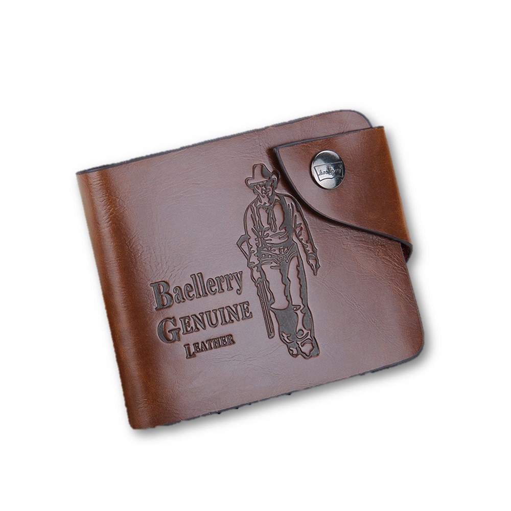 4GL BAELLERRY Men Women Wallet Short Purse Leather D0239 4GL BAELLERRY Men Women Wallet Short Purse Leather D0239