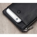 4GL Baellerry 66043 Leather Slim Men Wallet Long Wallet Purse