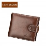 4GL BAELLERRY Men Women Wallet Short Purse Leather Dompet D1303