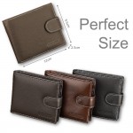 4GL BAELLERRY Men Women Wallet Short Purse Leather Dompet D1303