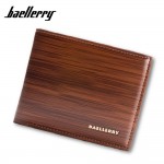 4GL BAELLERRY Minimalist Men Short Wallet Leather Purse Dompet DR005