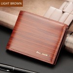 4GL BAELLERRY Minimalist Men Short Wallet Leather Purse Dompet DR005