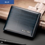 4GL BAELLERRY Minimalist Men Short Wallet Leather Purse Dompet DR005