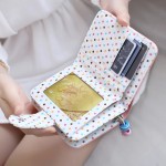 4GL Trena Korean Fashion Short Purse Wallet With Coin Pocket Zip