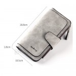 4GL Baellerry Purse Long Zipper Wallet Wallets Wristlet N2345