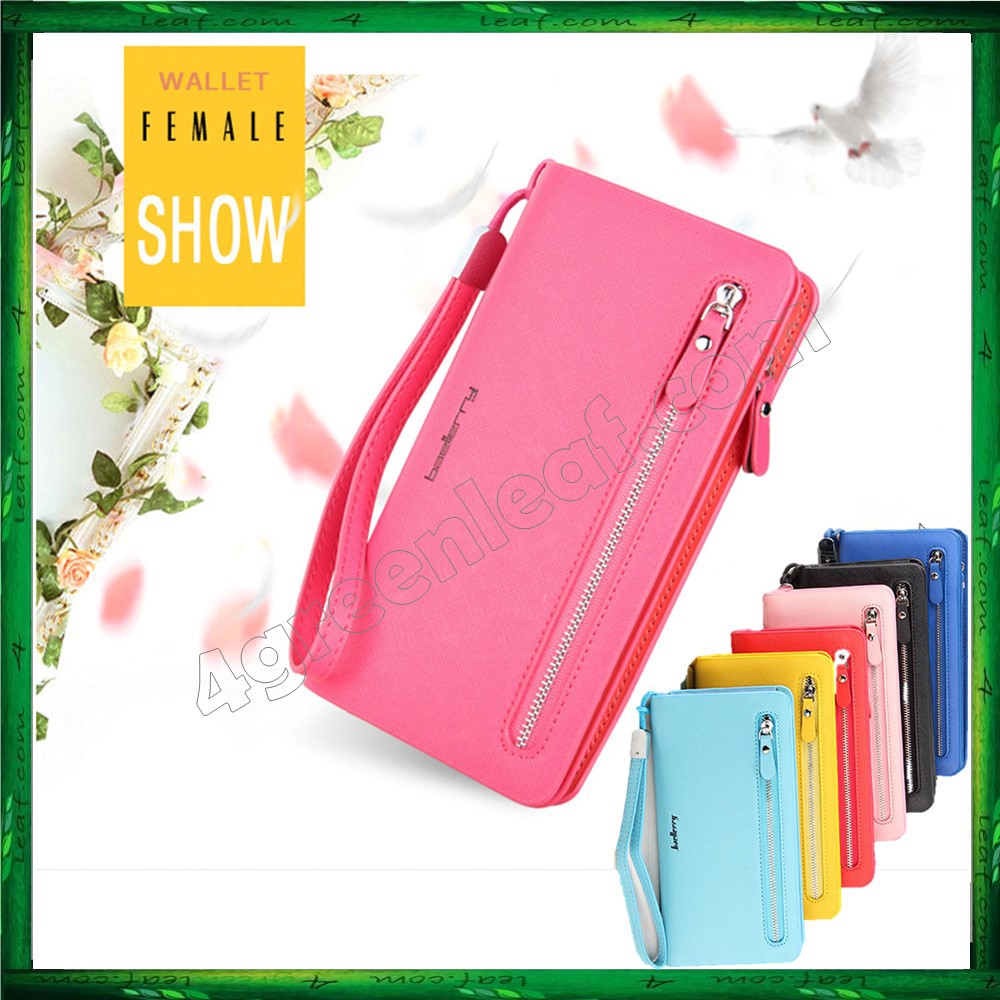 4GL Baellerry Handphone Purse Long Zipper Wallet Wristlet N1502 4GL Baellerry Handphone Purse Long Zipper Wallet Wristlet N1502