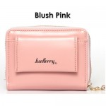 4GL Baellerry Women Short Wallets PU Leather Zipper Coin Pocket Purse P998-2