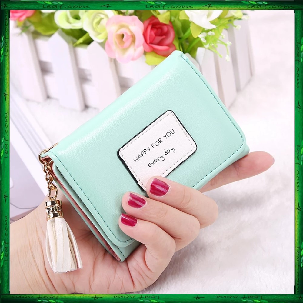 4GL Korean Fashion Women Short Purse Wallet HFY