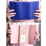 4GL Korean Fashion Women Long Purse Clutch Crown 738