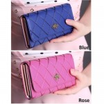 4GL Korean Fashion Women Long Purse Clutch Crown 738