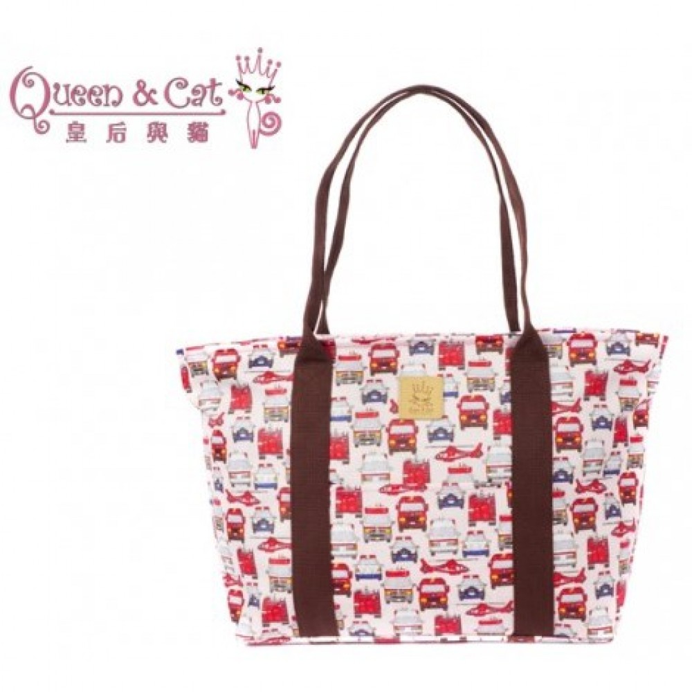 Queen And Cat Waterproof Large Shoulder Bag