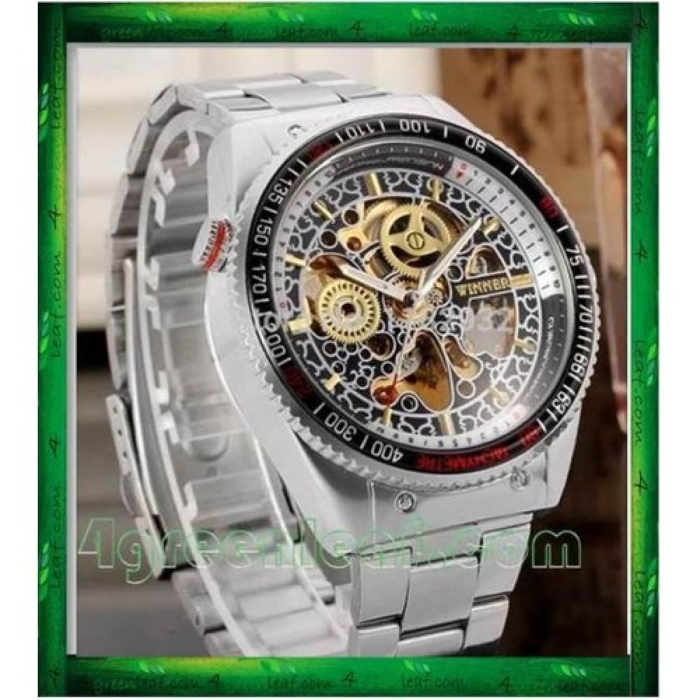 WM03 Original Winner Automatic Mechanical Movement Watch (No Battery)