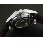 WM08 Winner Automatic Mechanical Skeleton Men Watches Sport Silicone Band