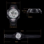 4GL Synoke 61576 Fashion Men Sport Watches LED Digital Watch Jam Tangan