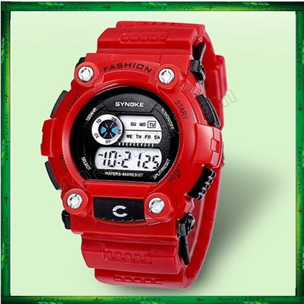 Synoke 001 Unisex Men Women Water Resistant Digital Sport Watch Watches