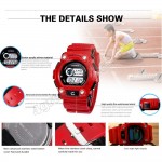 Synoke 001 Unisex Men Women Water Resistant Digital Sport Watch Watches