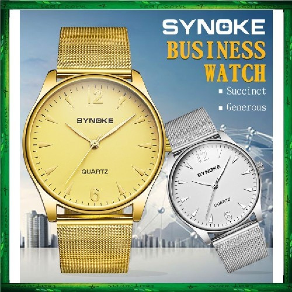 SYNOKE 3619 Men Watch Brand Watches Band Quartz Wristwatch jam tangan SYNOKE 3619 Men Watch Brand Watches Band Quartz Wristwatch jam tangan