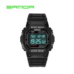 Sanda 329 Men LED Digital Sport Watch Jam Tangan