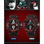 SANDA 2889 Sport Watch Men Fashion Waterproof Analog Sports Quartz Wrist Watch