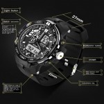 4GL Sanda Fashion Men Dual Display Multifunction Sport Watch 737