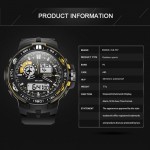 4GL Sanda Fashion Men Dual Display Multifunction Sport Watch 737